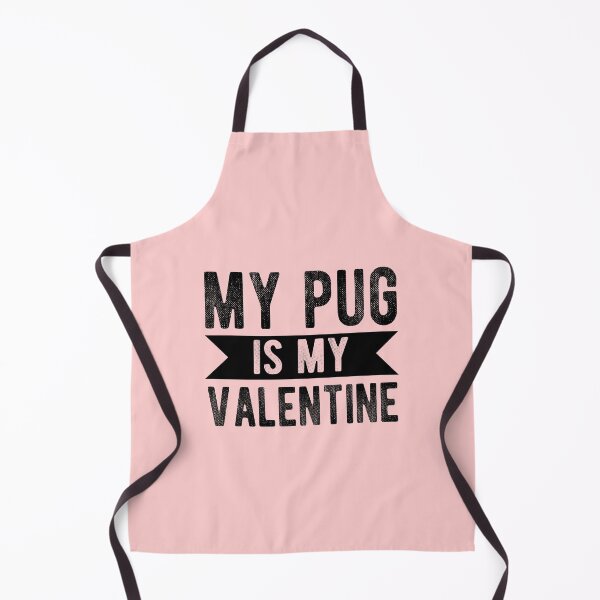 Item preview, My Pug Is My Valentine - Funny Valentines Day Gift designed and sold by meedTee.