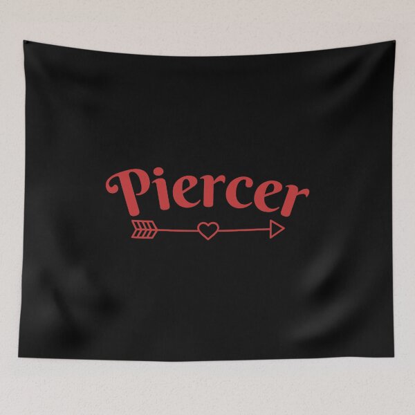 Item preview, Piercer Arrow Heart Piercing Professional Red Hollow designed and sold by MixedBagMerch.