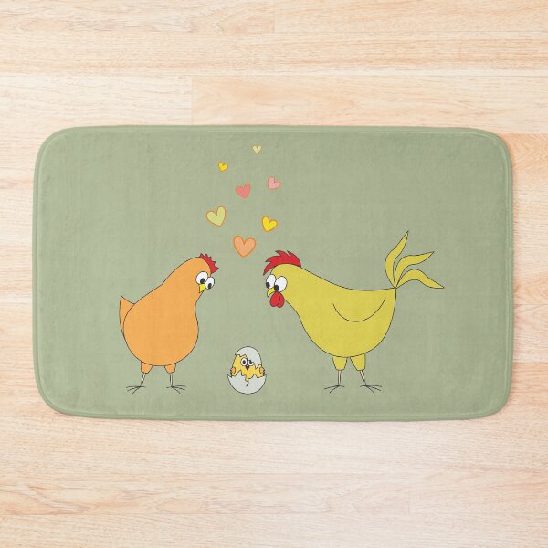 Item preview, Hen, cock and newborn chick designed and sold by Kabira77.