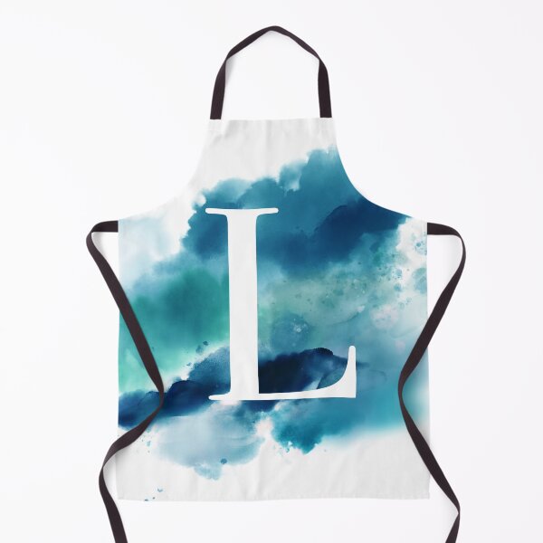 Item preview, Blue Watercolour Monogram L Letter designed and sold by RossWilson12.