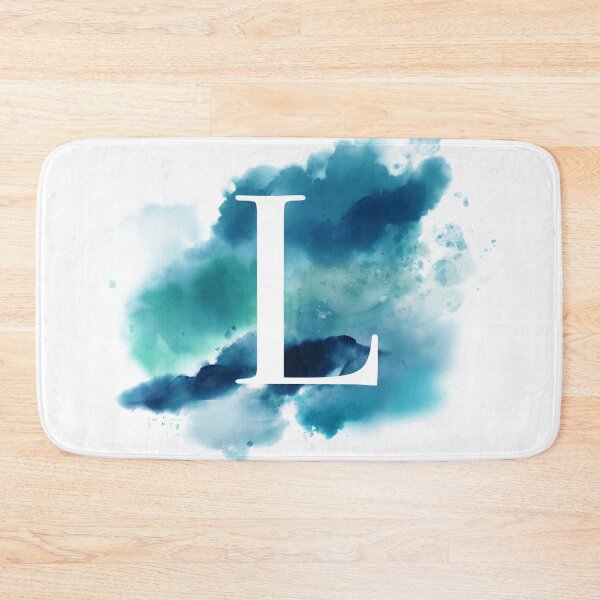 Item preview, Blue Watercolour Monogram L Letter designed and sold by RossWilson12.