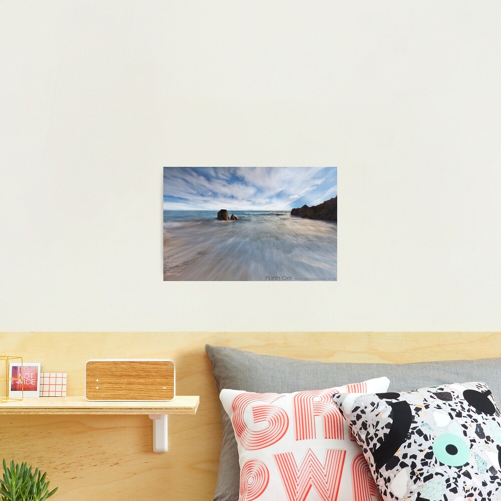 Whistling Sands, Porth Oer Photographic Print