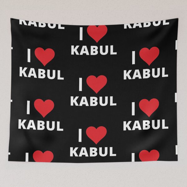 Item preview, I Love Kabul (dark) designed and sold by mugify.