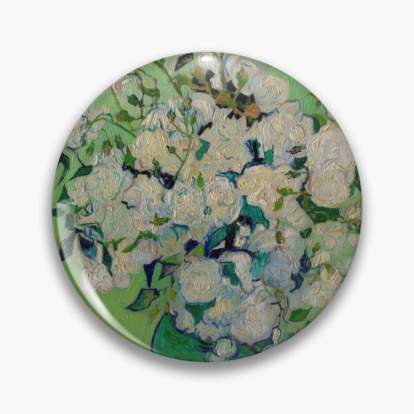 Item preview, White Rose In A Vase Vincent van Gogh 1890 Oil on Canvas Still Life With Floral Arrangement designed and sold by Ejaaz.