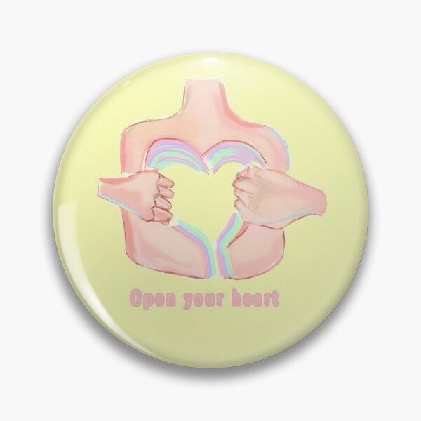 Item preview, Open your heart art designed and sold by colorfullart111.