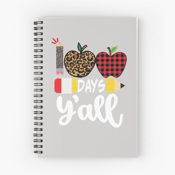 Item preview, Red Plaid 100 Days Y'all Teacher Student 100th Day Of School designed and sold by GINIART.