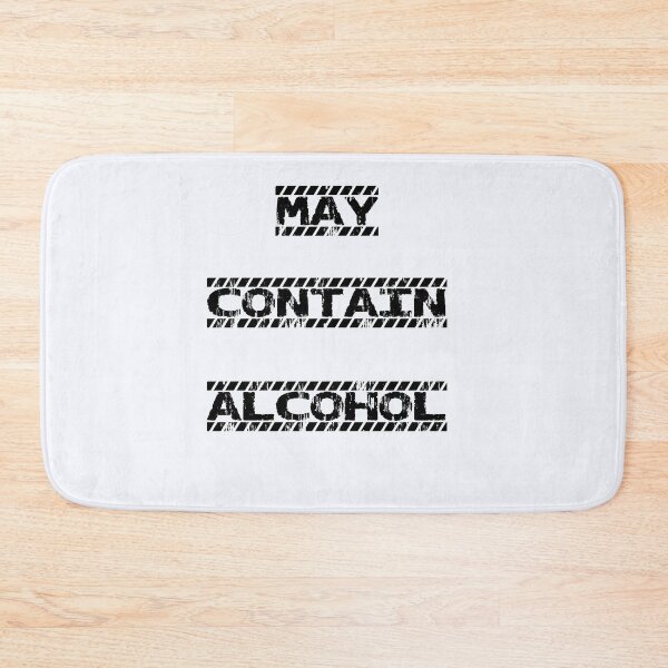 Item preview, Might Contain Alcohol Funny Drinking designed and sold by niceb00y.