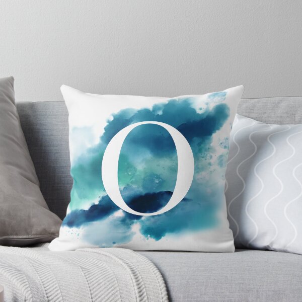 Item preview, Blue Watercolour Monogram O Letter designed and sold by RossWilson12.