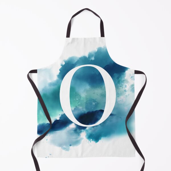 Item preview, Blue Watercolour Monogram O Letter designed and sold by RossWilson12.