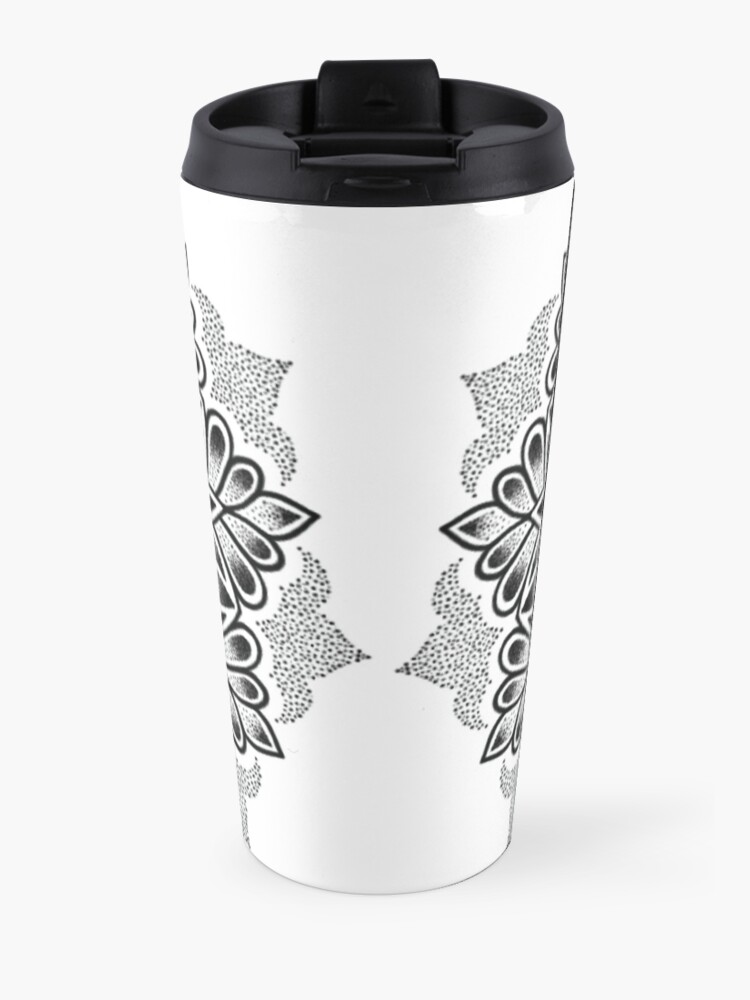 Alternate view of Dots Dots Dots Travel Mug