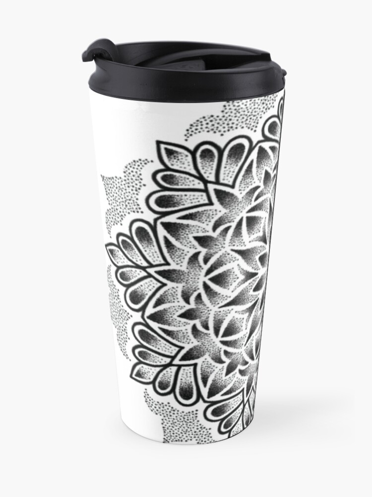 Alternate view of Dots Dots Dots Travel Mug