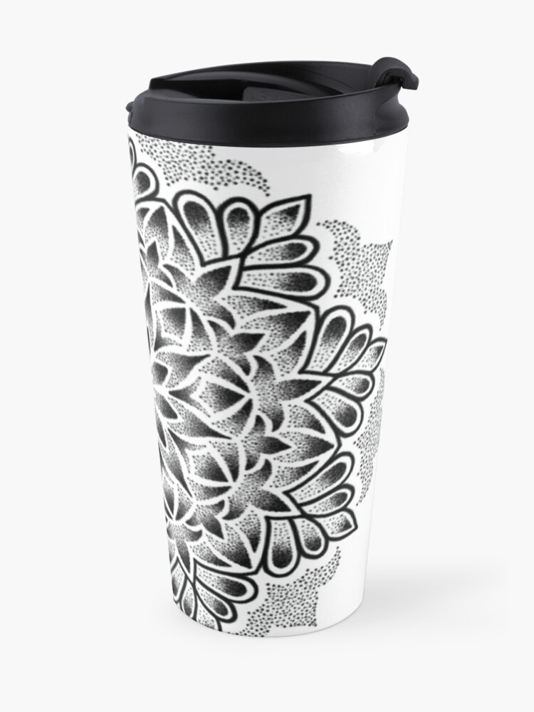 Alternate view of Dots Dots Dots Travel Mug