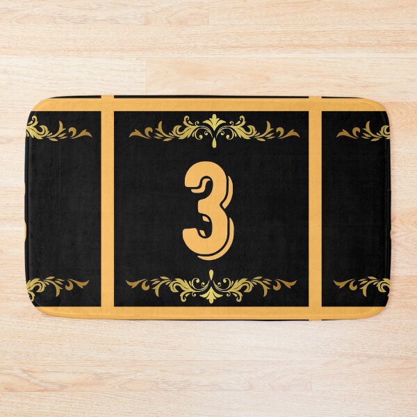 Item preview, Number 3 designed and sold by HappinessWorld.