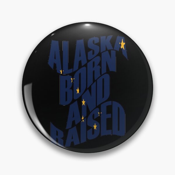 Item preview, Alaska Born and Raised by Merch Creation Studio designed and sold by MerchCStudio.