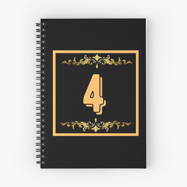 Item preview, Number 4 designed and sold by HappinessWorld.