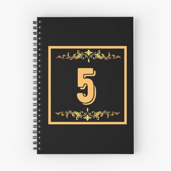 Item preview, Number 5 designed and sold by HappinessWorld.