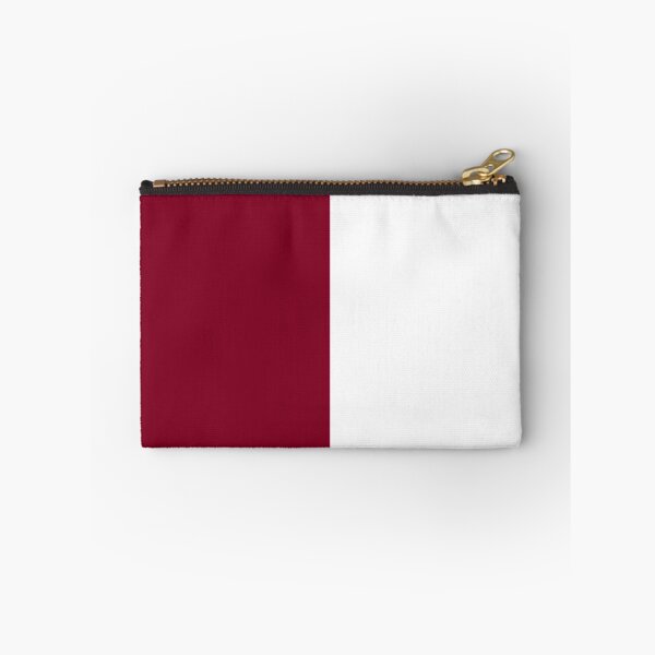 Item preview, Burgundy And White Half And Half designed and sold by rewstudio.