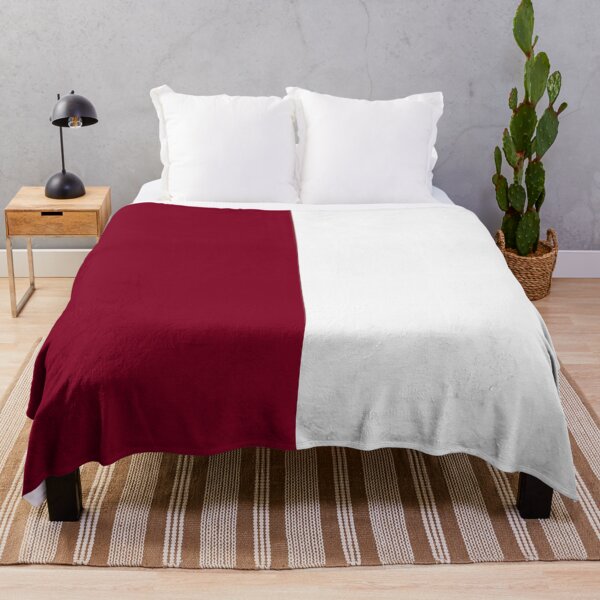 Item preview, Burgundy And White Half And Half designed and sold by rewstudio.