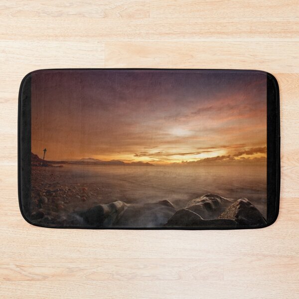 Item preview, Dinas Dinlle vibrant sunset designed and sold by bcash.