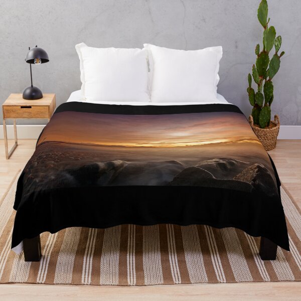 Item preview, Dinas Dinlle vibrant sunset designed and sold by bcash.