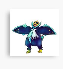 Water Penguin Canvas Print