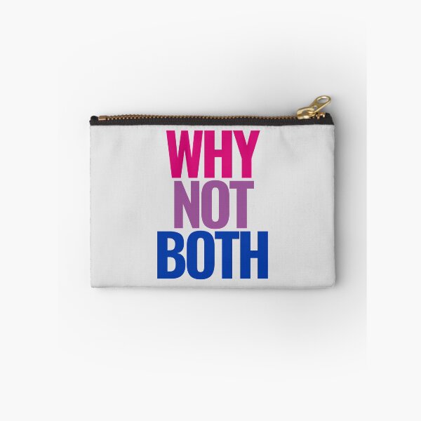 Item preview, Why Not Both Bisexual Pride Funny LGBT designed and sold by BunnyPrinceDegn.