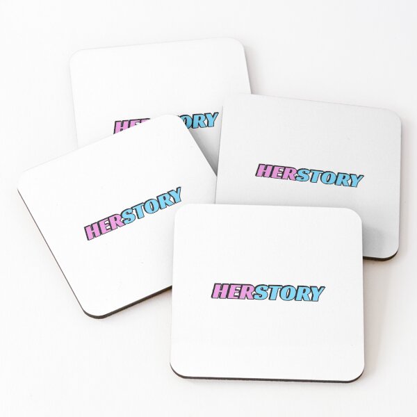 Item preview, Herstory blue pink feminist designed and sold by Inspirationmotivation.