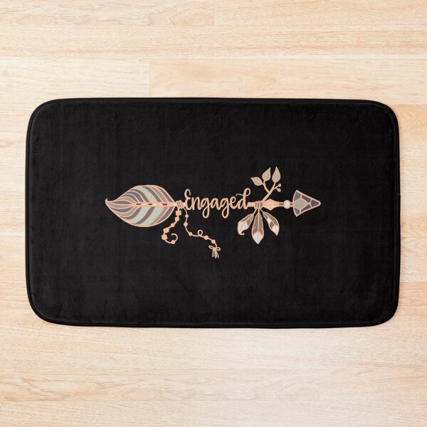 Item preview, Engaged Arrow Newly Engaged designed and sold by sasigifts.