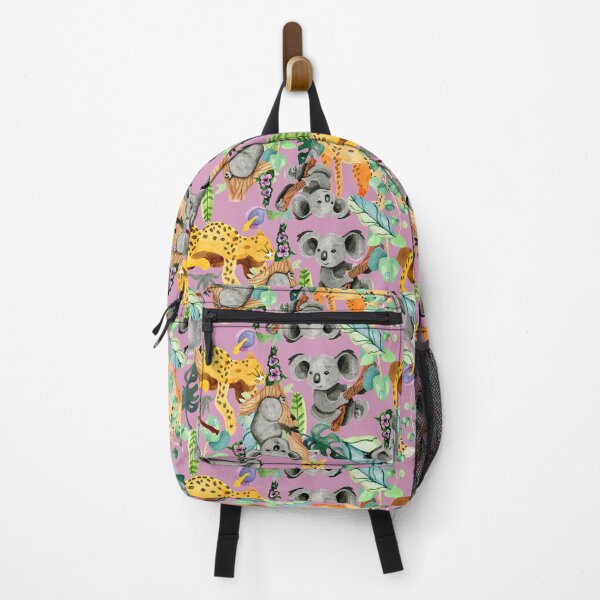 Item preview, Koala and Wildcat Nature Pattern designed and sold by Oak Mountain.