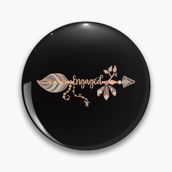 Item preview, Engaged Arrow Newly Engaged designed and sold by sasigifts.