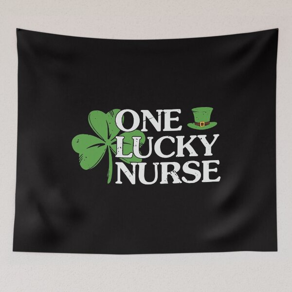 Item preview, One Lucky Nurse St Patricks Day designed and sold by sasigifts.
