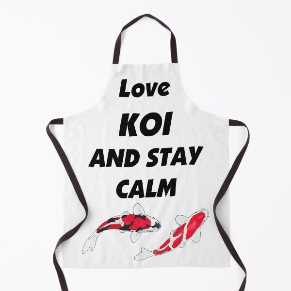 Item preview, Love Koi and Stay Calm designed and sold by Koiartsandus.