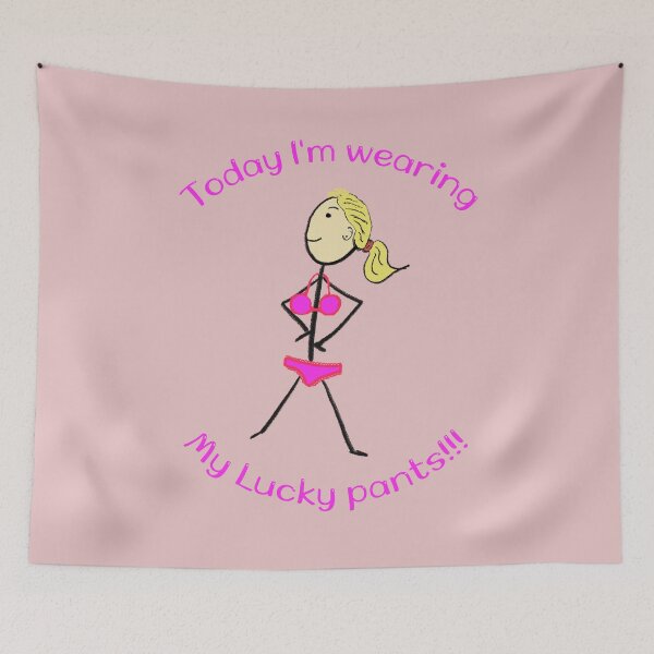 Item preview, Today I'm wearing my lucky pants!!! Girl designed and sold by StencilMyst ..
