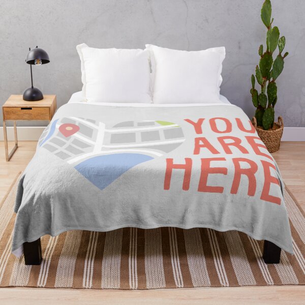 Item preview, You are here - heart map designed and sold by windcolors.