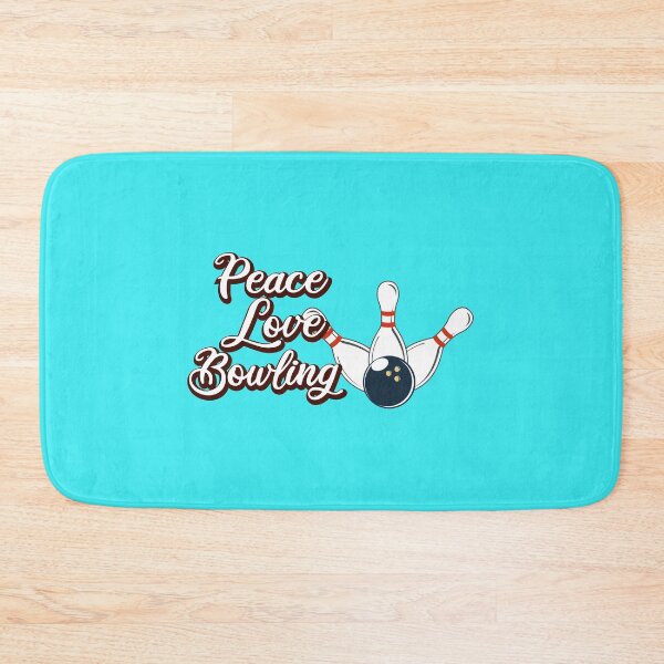 Item preview, Peace Love Bowling / Bowling Gift / Bowling Quotes / Funny Gift Ideas For Bowler designed and sold by biigshow.