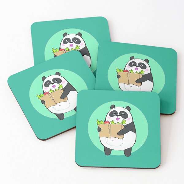 Item preview, Panda With Shopping Bags designed and sold by JaimyE.