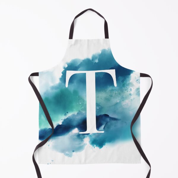 Item preview, Blue Watercolour Monogram T Letter designed and sold by RossWilson12.