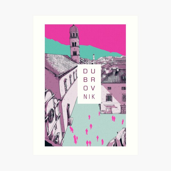 Dubrovnik Art Print