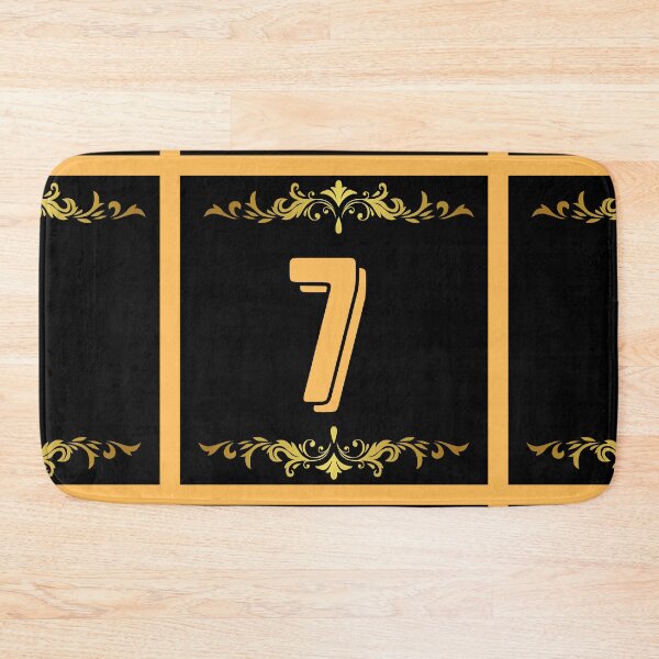 Item preview, Number 7 designed and sold by HappinessWorld.