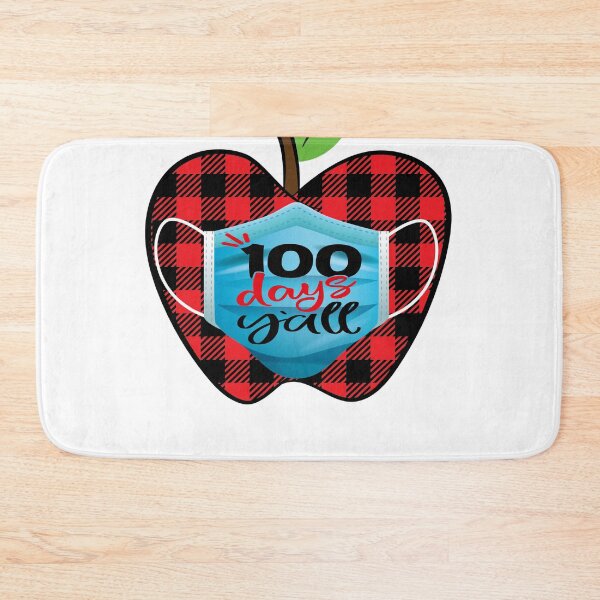 Item preview, Red Plaid 100 Days Y'all Teacher Student 100th Day Of School designed and sold by GINIART.