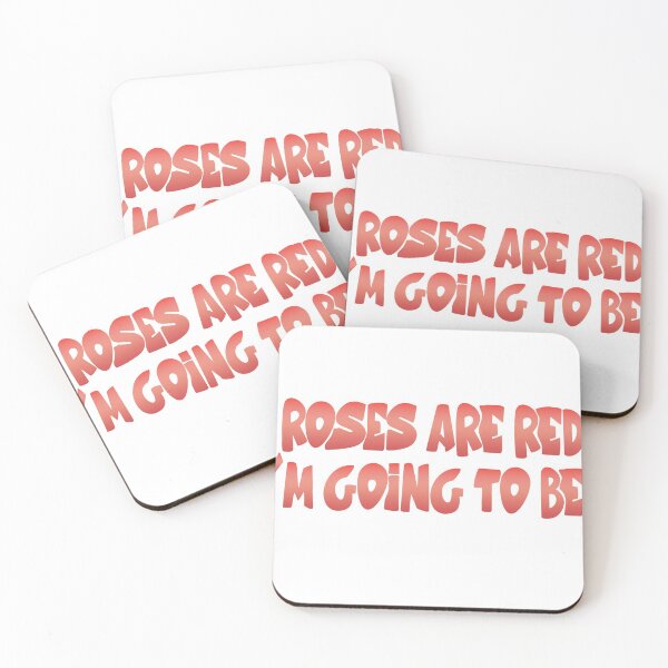 Item preview, Roses are red I'm going to bed saying lazy quarantine designed and sold by ivaostrogonac.