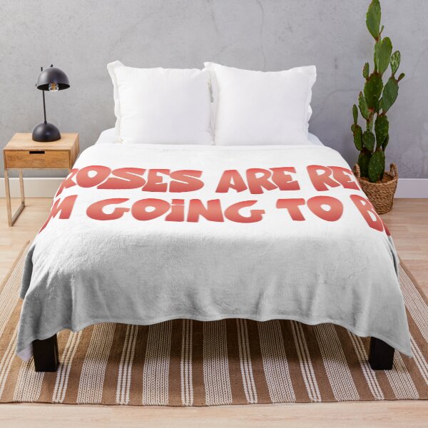 Item preview, Roses are red I'm going to bed saying lazy quarantine designed and sold by ivaostrogonac.