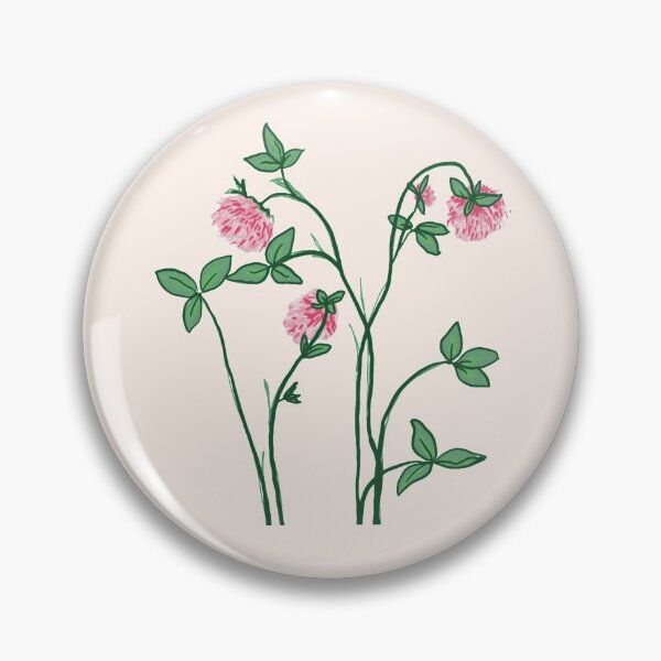 Artikelvorschau, Botanische Zeichnung eines Rotklees  entworfen und verkauft von Luaillustration.