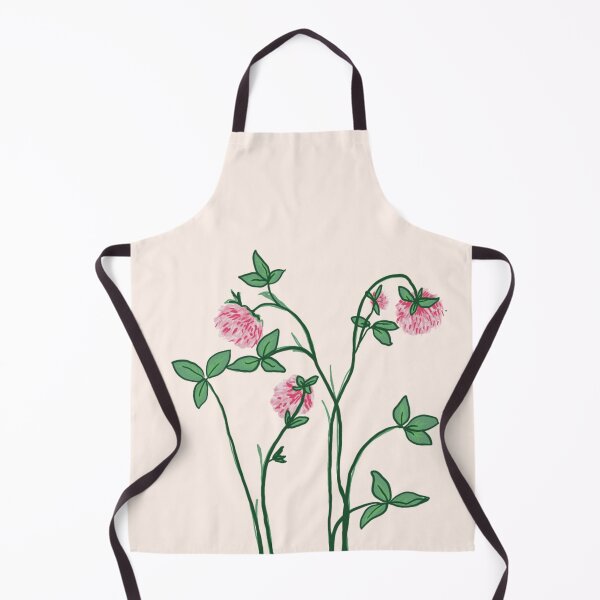 Item preview, Botanical drawing of a red clover designed and sold by Luaillustration.