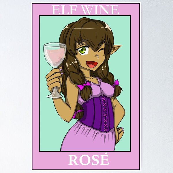 Item preview, Elf wine rose designed and sold by SketchDM.
