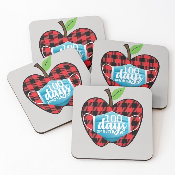 Artikelvorschau, Red Plaid 100 Tage schlauer Lustiger 100. Schultag entworfen und verkauft von GINIART.