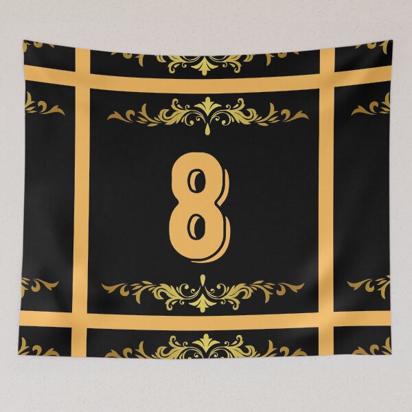Item preview, Number 8 designed and sold by HappinessWorld.