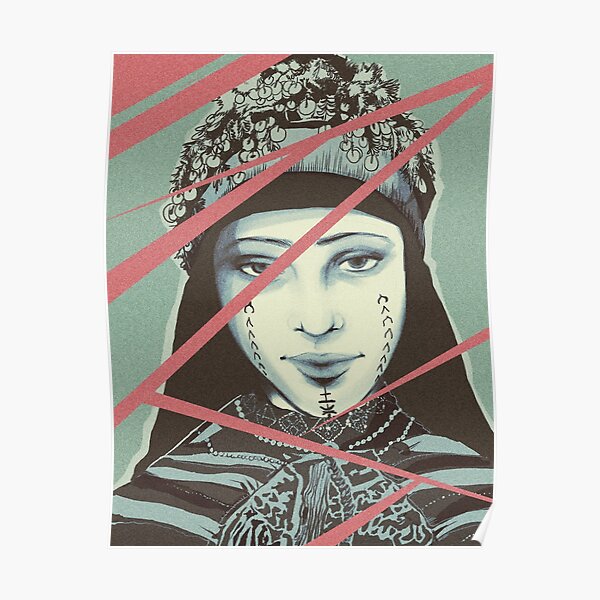 Tuareg Girl Poster