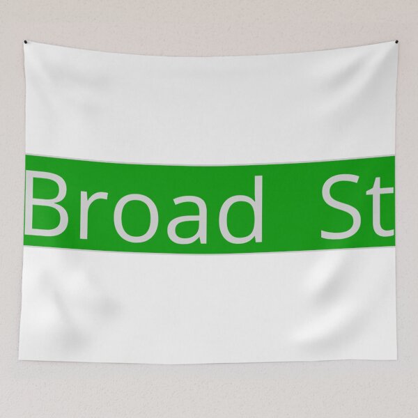 Item preview, Broad street, Philadelphia designed and sold by NSN Print Co..