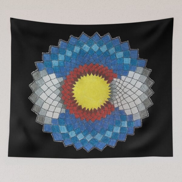 Item preview, Colorado Logo Diamond Pattern designed and sold by CarefulCaptures.